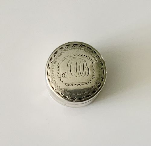 Georgian Silver Vinaigrette - Very Small