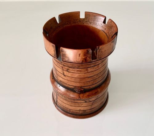 Boxwood Castle Top Dice Shaker