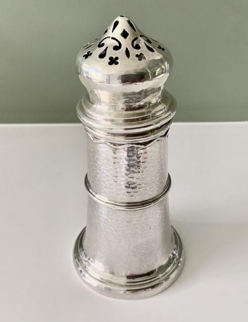 Arts & Crafts Silver Sugar Sifter