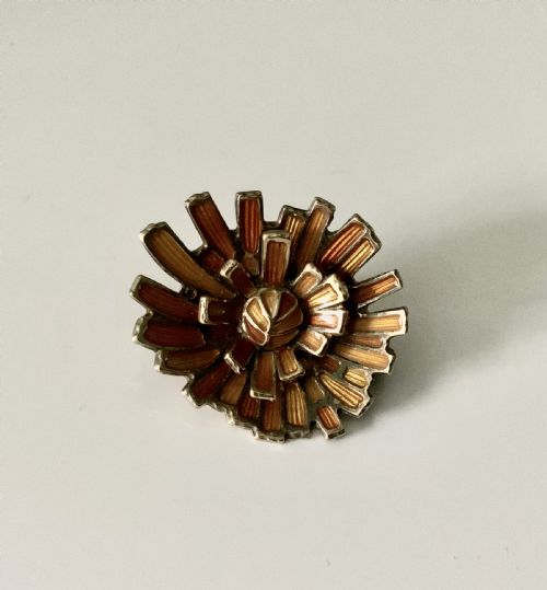 David Andersen Flower Brooch