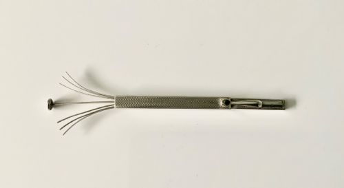 Art Deco Silver Swizzle Stick