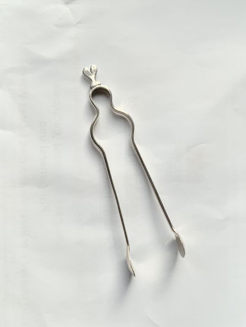 Queen Anne Andiron Tongs