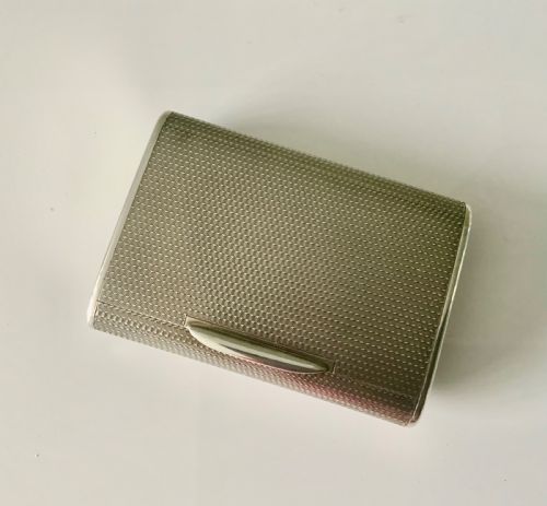 Sampson Mordan Silver Snuff Box