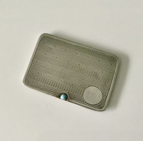 Edwardian Silver Stamp Case