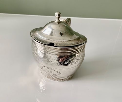 Georgian Silver Mustard Pot