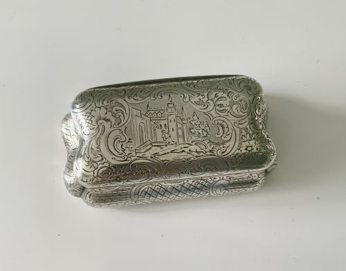 Continental 19th Century Silver Snuff Box