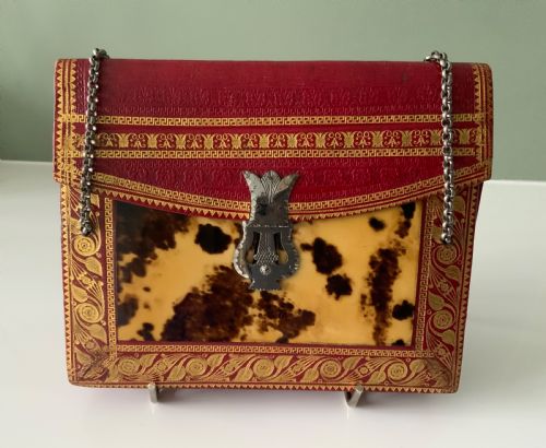 Regency Tortoiseshell & Leather Bag.