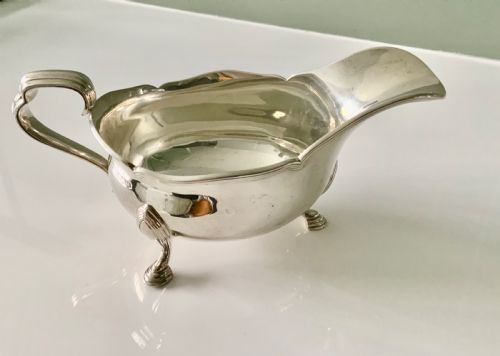 Silver Sauce Boat