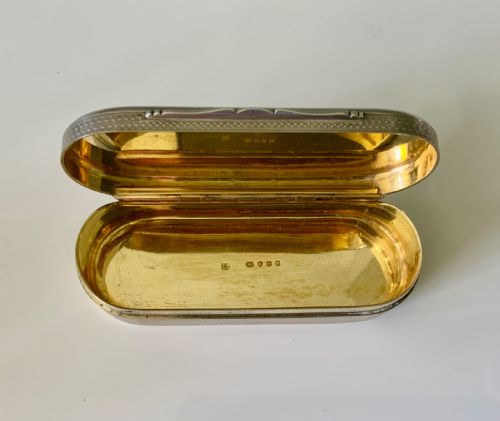 SUPERB SILVER SNUFF BOX - ADDITIONAL PHOTO 4