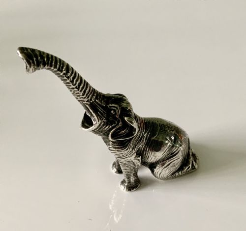 Silver Elephant by Goldsmiths & Silversmiths