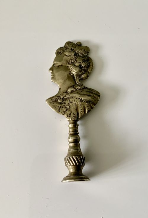 Queen Anne Brass Pipe Tamper