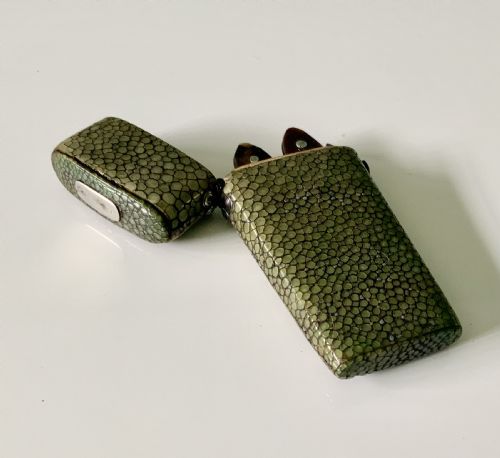 Georgian Shagreen Lancet Case