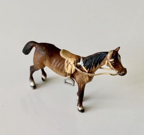Miniature Cold Painted Bronze Horse