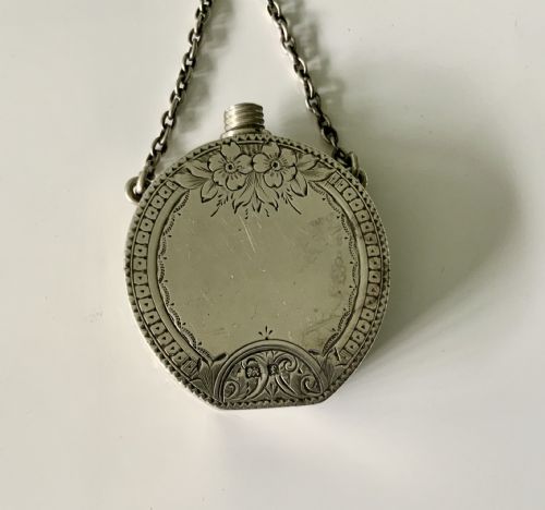 CONNEMARA MARBLE AND SILVER SHAMROCK PERFUME BOTTLE - ADDITIONAL PHOTO 4