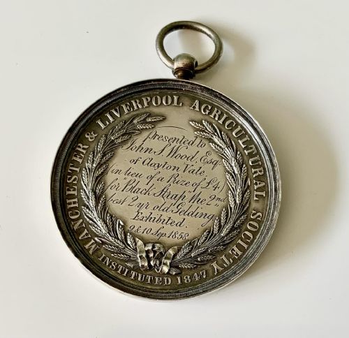 Agricultural Medal 1858