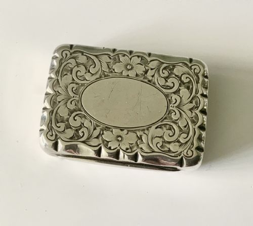 Chester Silver Pill Box