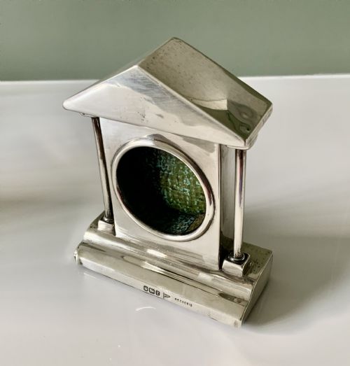 Edwardian Silver Watch Stand/holder