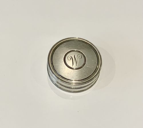 Georgian Silver Circular Vinaigrette