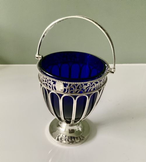 Edwardian Silver Sugar Basket