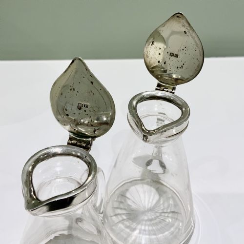 MATCHING PAIR OF SILVER WHISKY NOGGINS - ADDITIONAL PHOTO 3