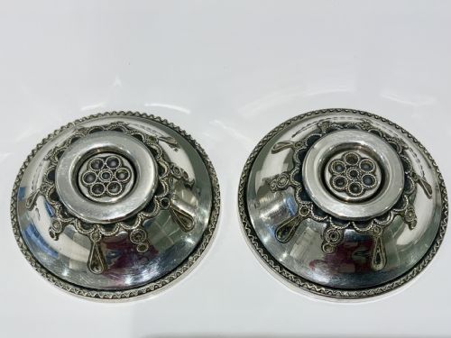 SILVER BRIGHTON BUN TRAVELLING CANDLESTICKS - ADDITIONAL PHOTO 3