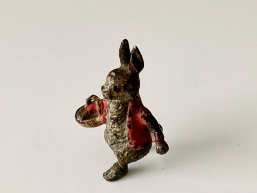 Beatrix Potter Benjamin Bunny - Cold Painted Bronze