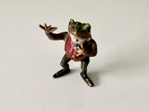 Beatrix Potter - Jeremy Fisher Cold Painted Bronze