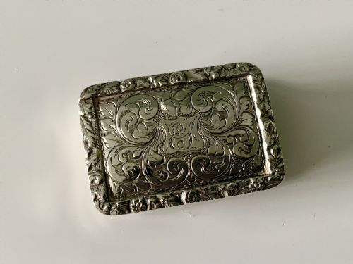 Nathaniel Mills Silver Vinaigrette