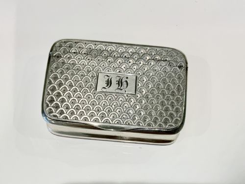 George III Silver Snuff Box