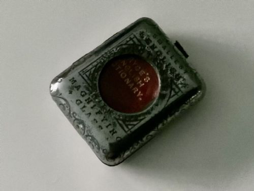 Bryces Smallest English Dictionary with Magnifyer