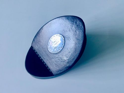 GEORGIAN LEATHER SNUFF BOX - ADDITIONAL PHOTO 1