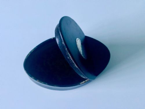 GEORGIAN LEATHER SNUFF BOX - ADDITIONAL PHOTO 3
