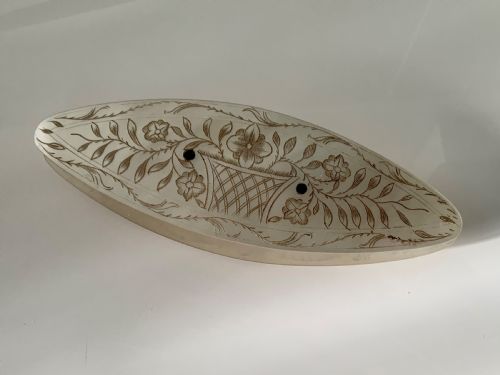 Large Mother of Pearl Tatting Shuttle