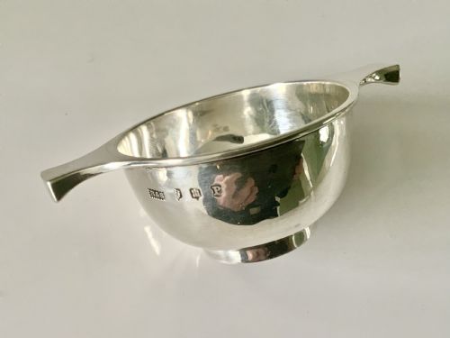 MINIATURE SILVER SCOTTISH QUAICH - ADDITIONAL PHOTO 1