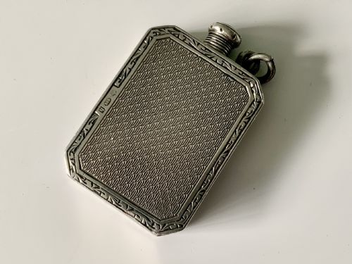 SILVER STRIKER TINDER BOX WATCH FOB - ADDITIONAL PHOTO 1