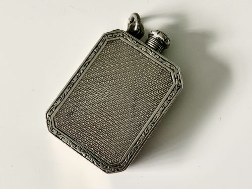SILVER STRIKER TINDER BOX WATCH FOB - ADDITIONAL PHOTO 2