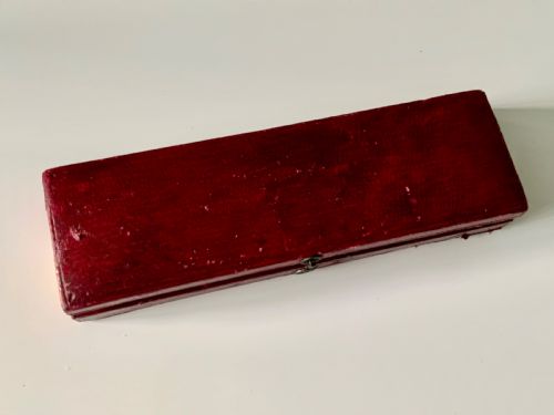 GEORGIAN SILVER CHILDS KNIFE AND FORK BOXED - ADDITIONAL PHOTO 3