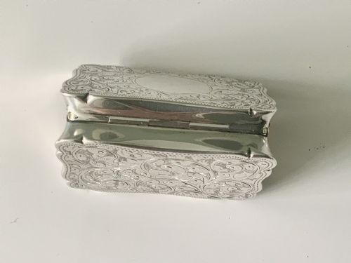 CHESTER SILVER SNUFF BOX - ADDITIONAL PHOTO 5