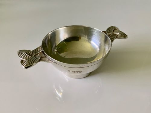 SILVER QUAICHE