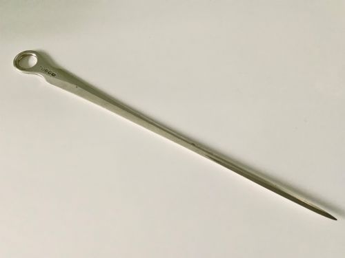GEORGIAN SILVER MEAT SKEWER