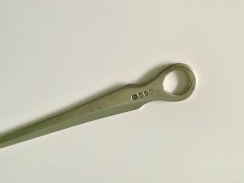 GEORGIAN SILVER MEAT SKEWER - ADDITIONAL PHOTO 1