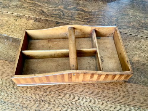 SCOTTISH 19TH CENTURY CUTLERY TRAY