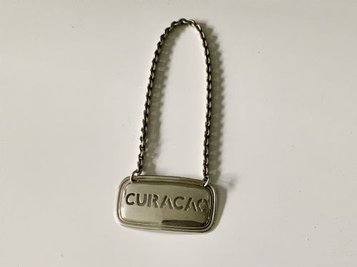 Tiffany Silver Decanter Label Early 20th Century