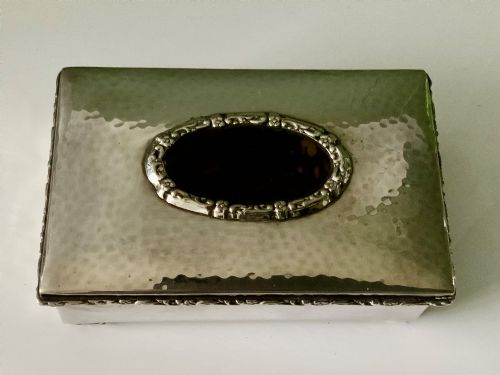 Danish Silver Plated Arts & Crafts Box