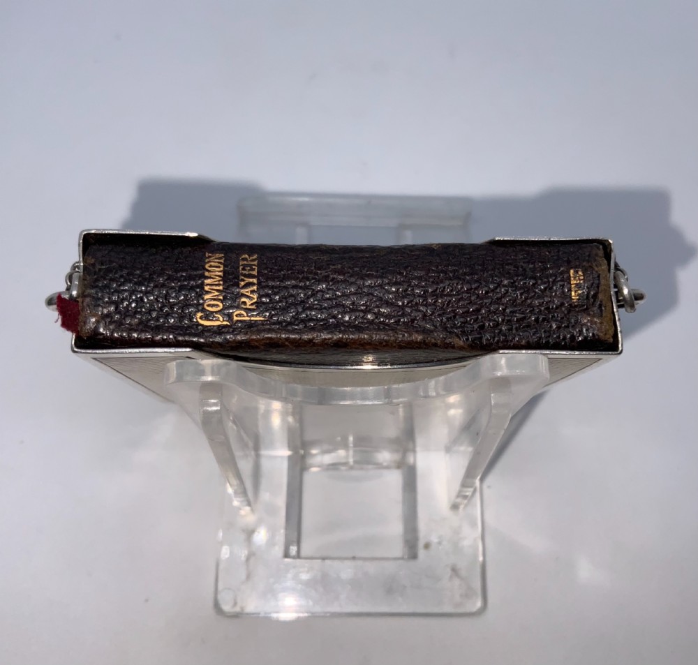 Sampson Mordan silver case & miniature common prayer book View V