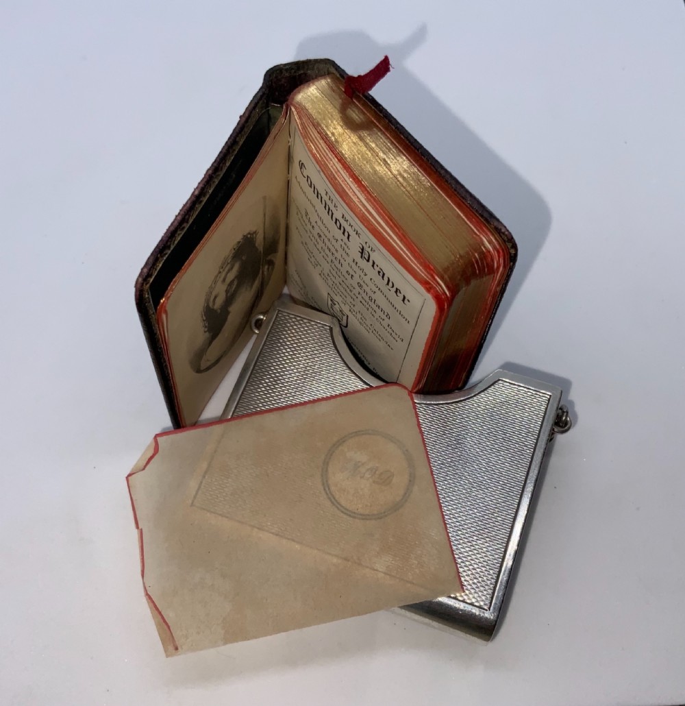 Sampson Mordan silver case & miniature common prayer book View VII