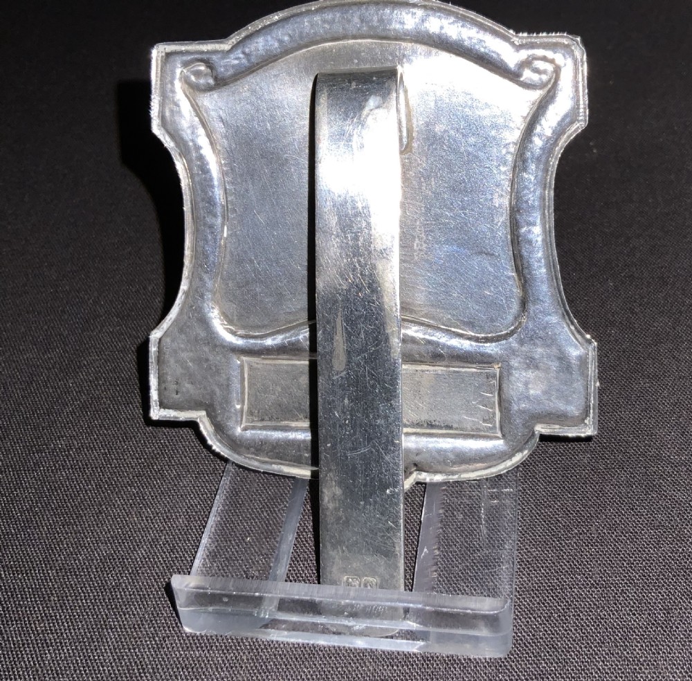 Rare silver Bookmakers badge- Chester 1929 View II