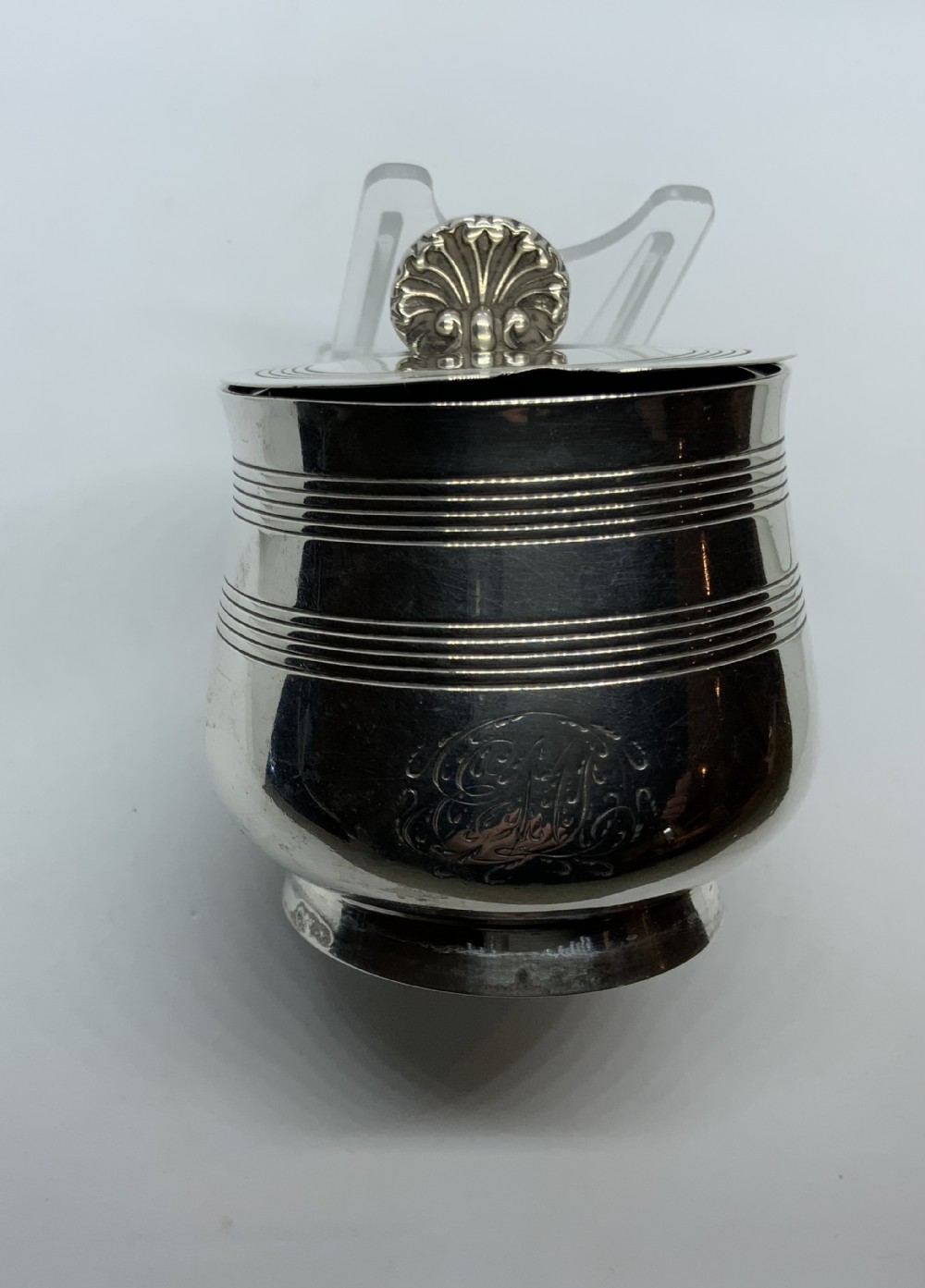 Georgian silver tankard mustard pot