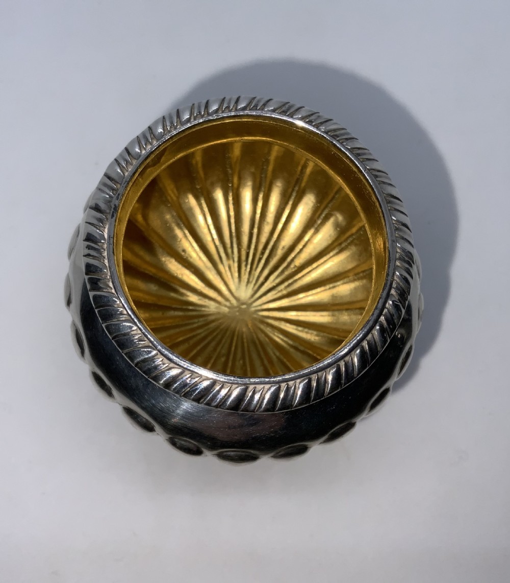 Georgian silver pounce pot View VI