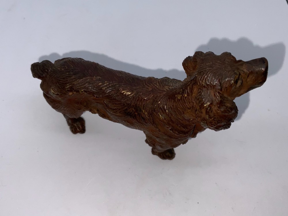 Austrian cold painted bronze spaniel View III